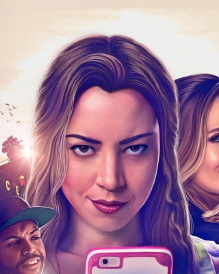 Ingrid Goes West Comedy Film with Aubrey Plaza and Elizabeth Olsen Wallpaper for 768x1280