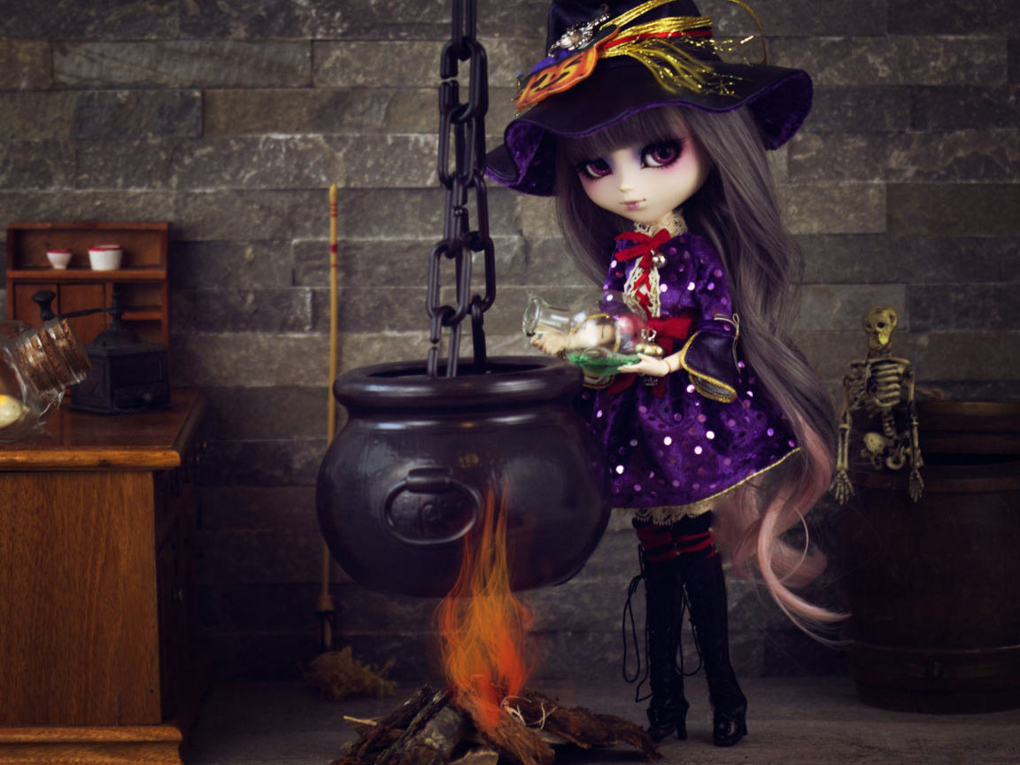 Fondo de pantalla Witch Doll 1152x864