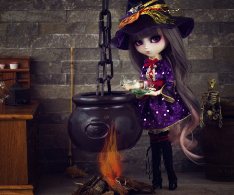 Sfondi Witch Doll 480x400