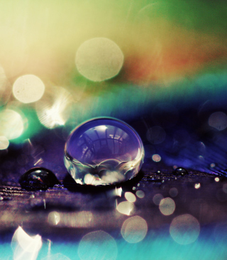 Amazing Water Drop Bokeh - Obrázkek zdarma pro Nokia 5800 XpressMusic
