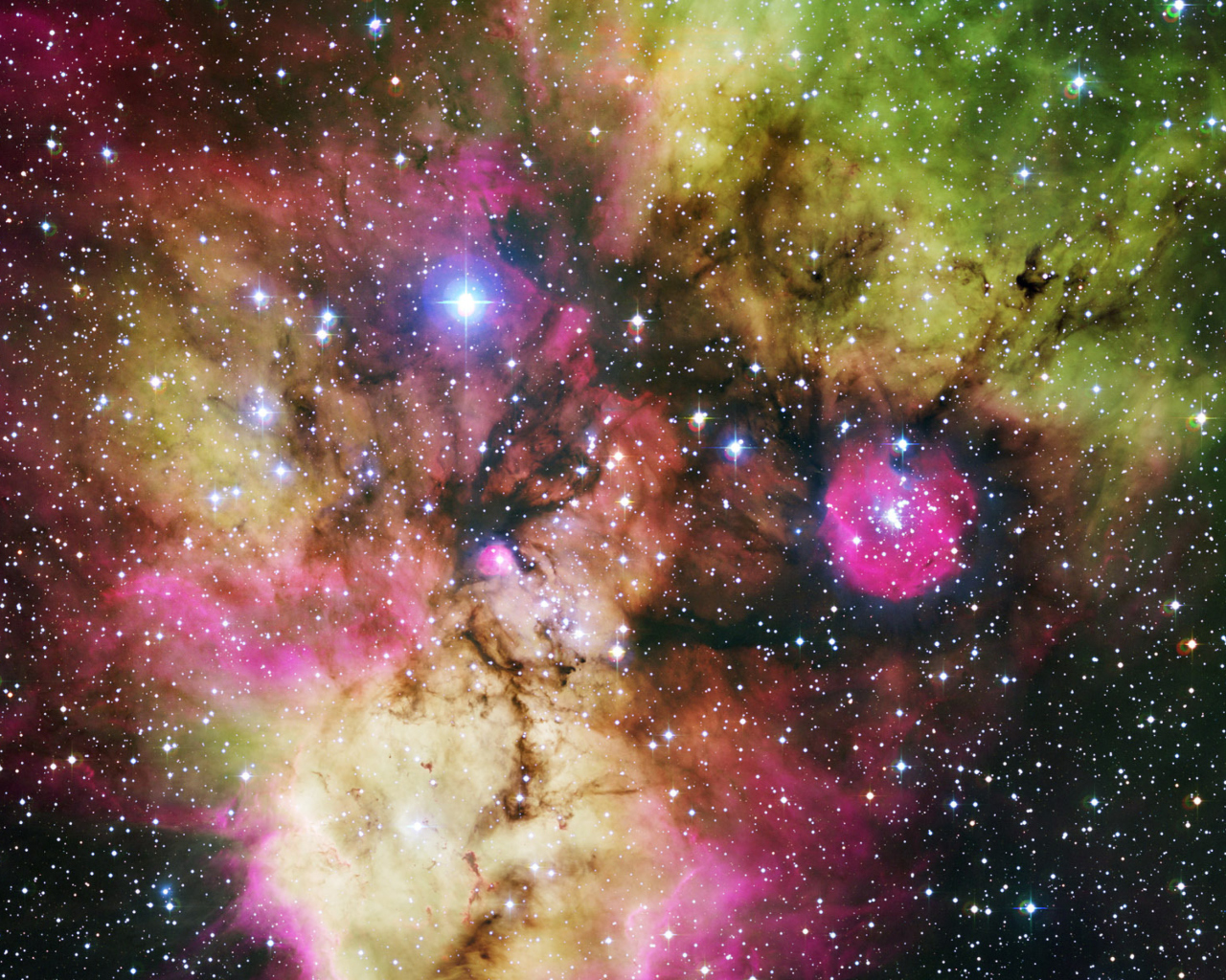 Das Nebula Wallpaper 1280x1024
