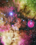 Nebula wallpaper 128x160