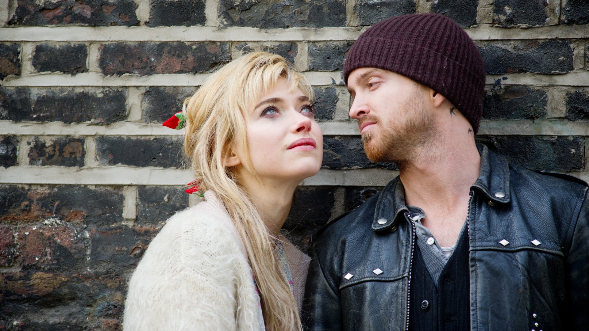 Screenshot №1 pro téma A Long Way Down with Aaron Paul and Imogen Poots 1920x1080