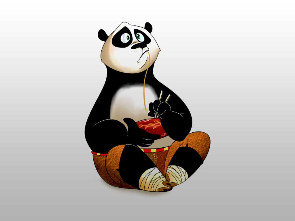 Screenshot №1 pro téma Kung Fu Panda 1024x768