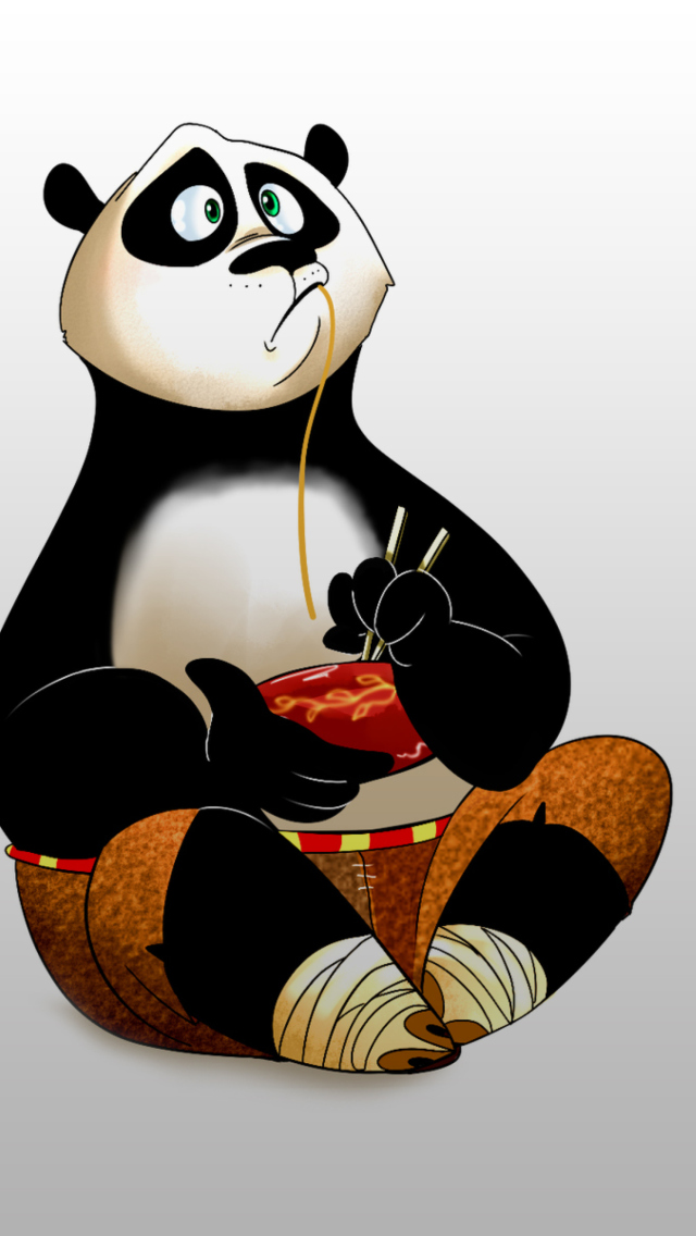 Kung Fu Panda wallpaper 640x1136