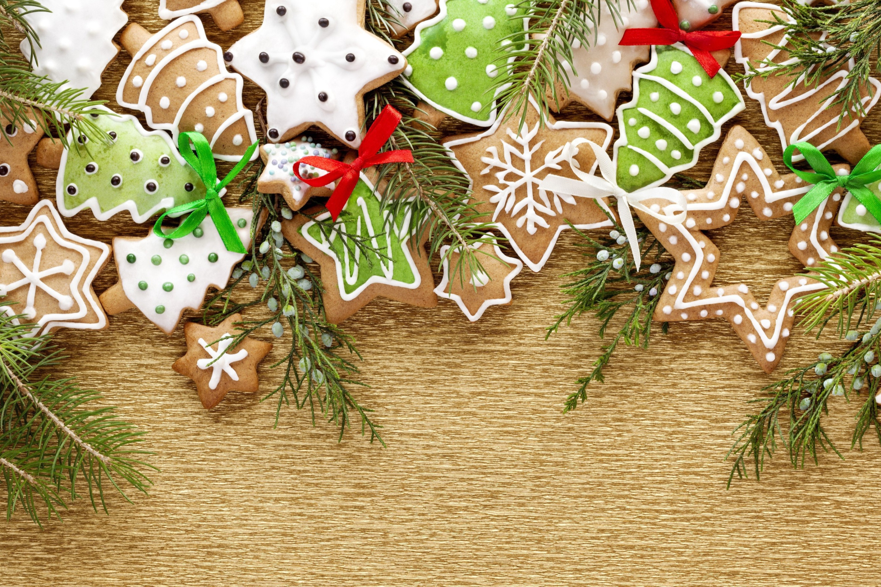 Screenshot №1 pro téma Christmas Cookies 2880x1920