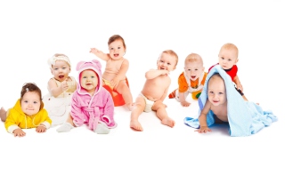 Cute Babies - Obrázkek zdarma pro 220x176