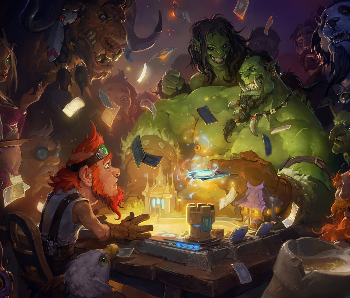 Fondo de pantalla Hearthstone Heroes of Warcraft 1200x1024