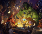 Das Hearthstone Heroes of Warcraft Wallpaper 176x144