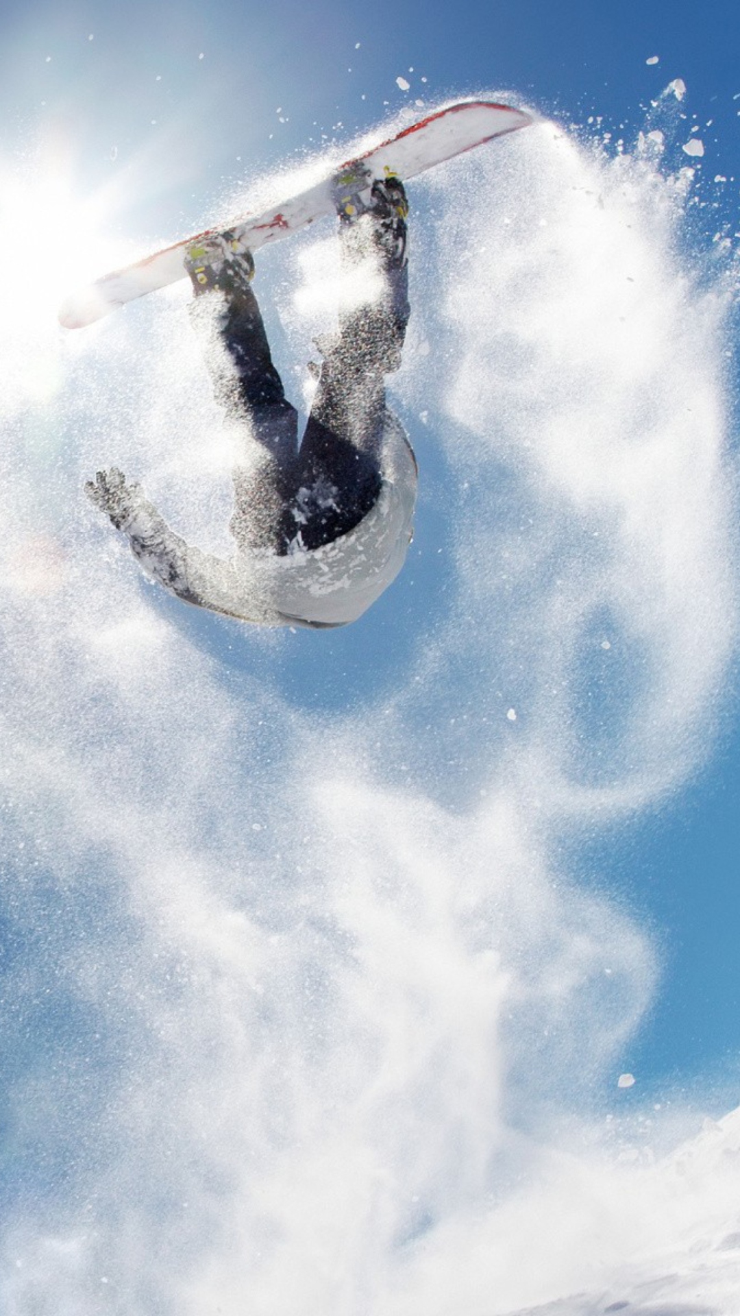Snowboard Jump wallpaper 1080x1920