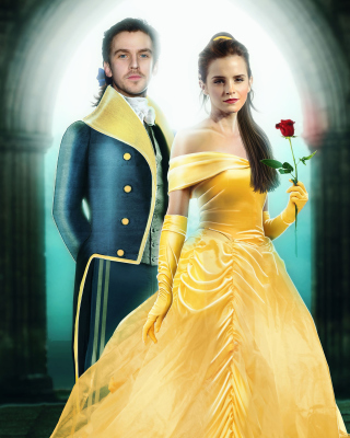 Beauty and the Beast Dan Stevens, Emma Watson - Obrázkek zdarma pro Nokia C2-06