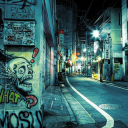 Fondo de pantalla Street Graffiti 128x128