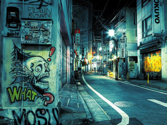 Screenshot №1 pro téma Street Graffiti 640x480