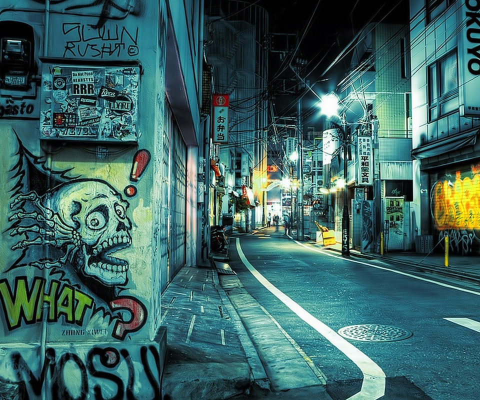 Screenshot №1 pro téma Street Graffiti 960x800