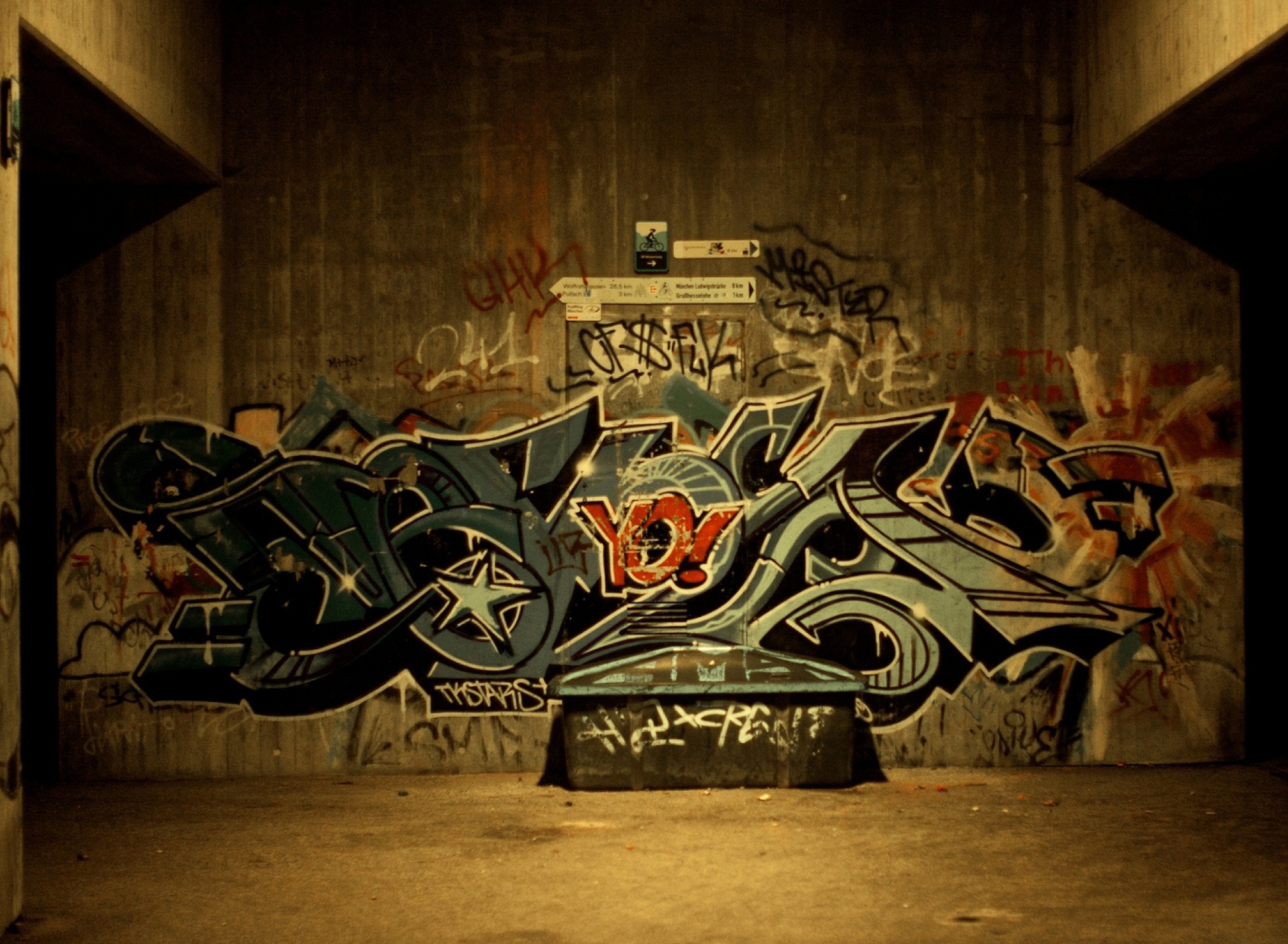 Screenshot №1 pro téma Graffiti Urban Hip-Hop 1920x1408