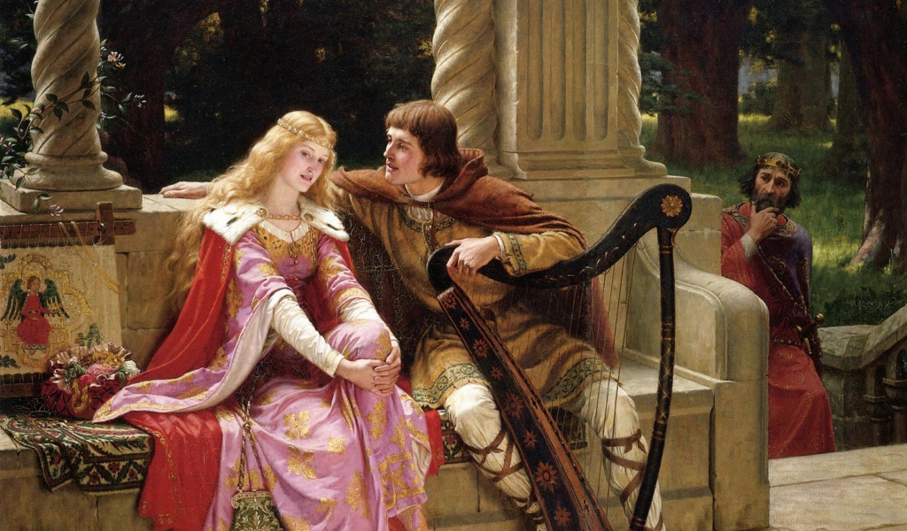 Sfondi Edmund Leighton Romanticism English Painter 1024x600