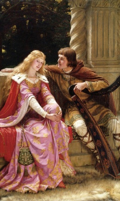 Edmund Leighton Romanticism English Painter screenshot #1 240x400