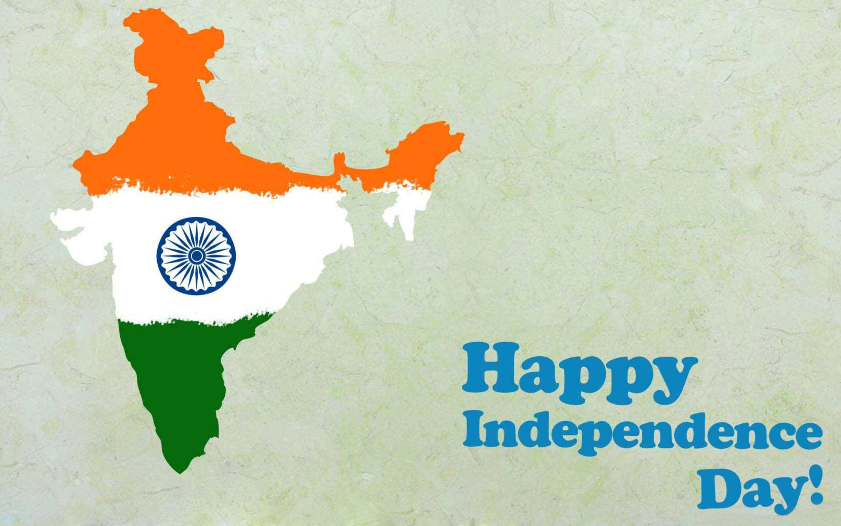 Fondo de pantalla Happy Independence Day India 1680x1050