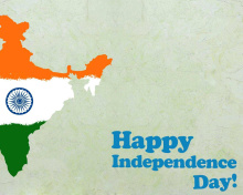 Das Happy Independence Day India Wallpaper 220x176