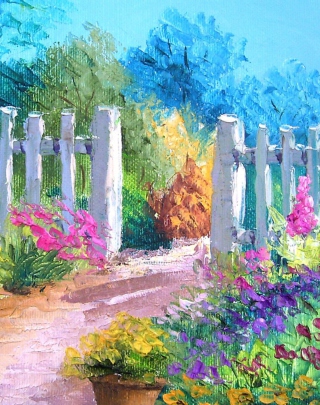 Art Painting - Obrázkek zdarma pro 360x640