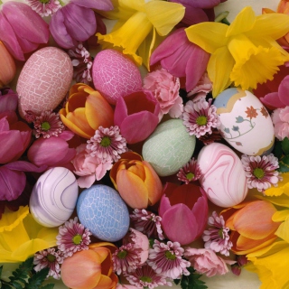 Happy Easter - Obrázkek zdarma pro 128x128