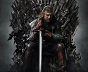 Das Game Of Thrones A Song of Ice and Fire with Ned Star Wallpaper 176x144