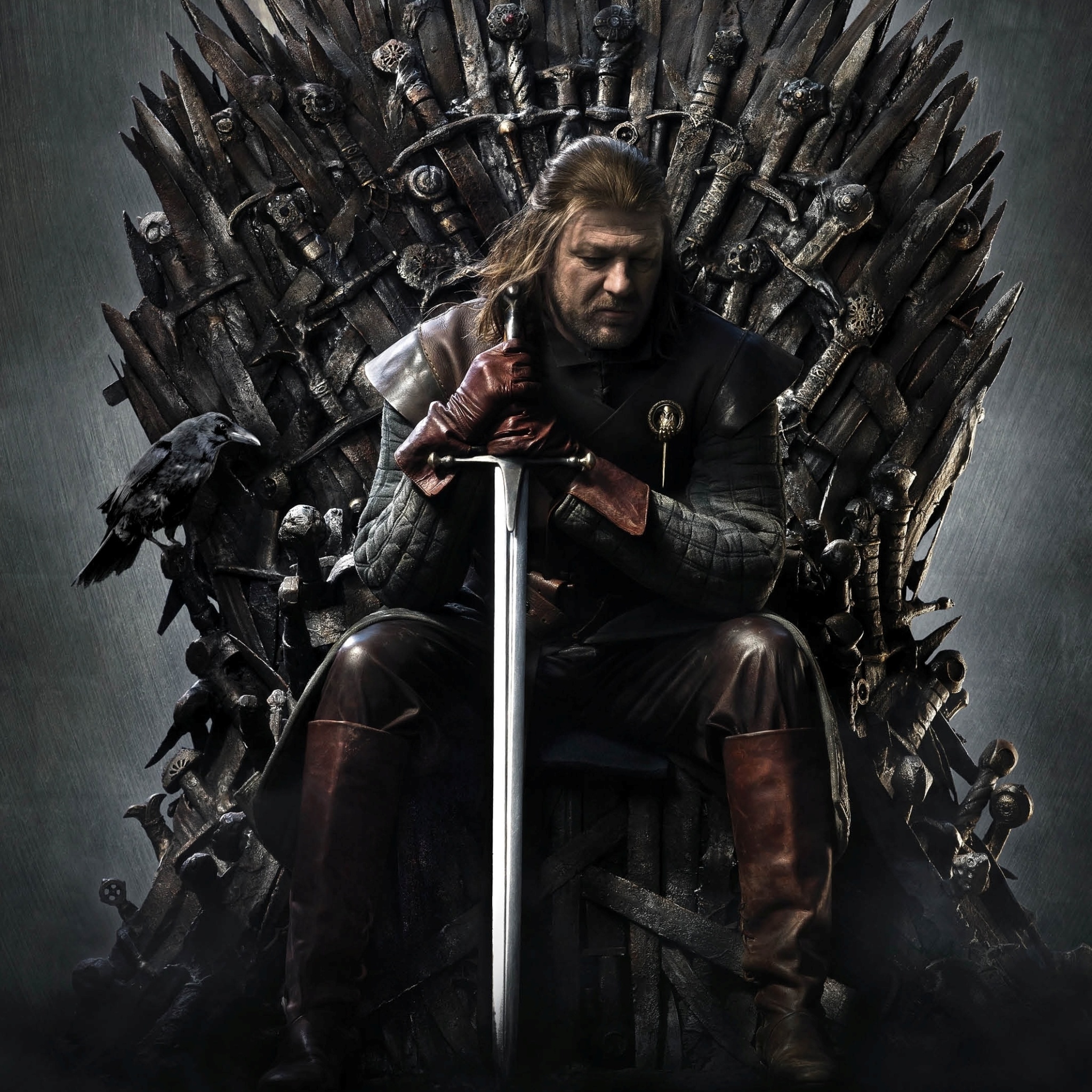 Обои Game Of Thrones A Song of Ice and Fire with Ned Star 2048x2048