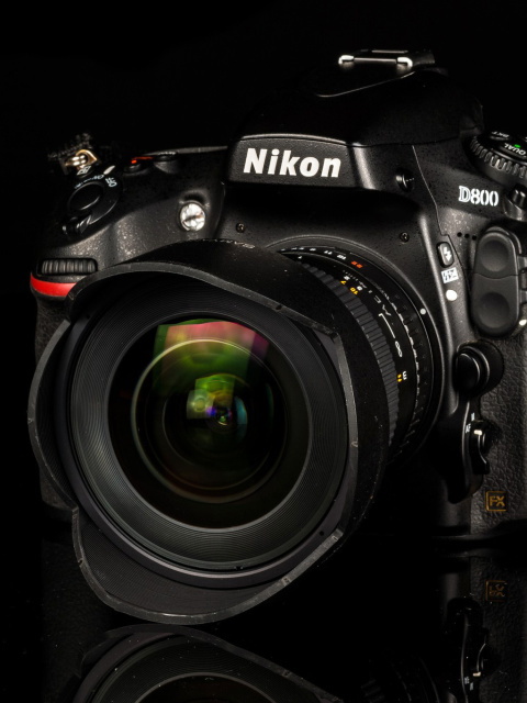 Screenshot №1 pro téma Nikon D800 480x640