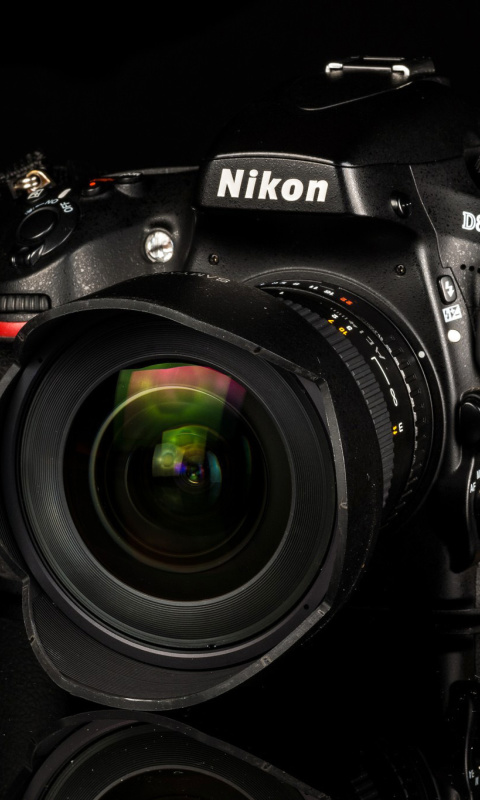Обои Nikon D800 480x800