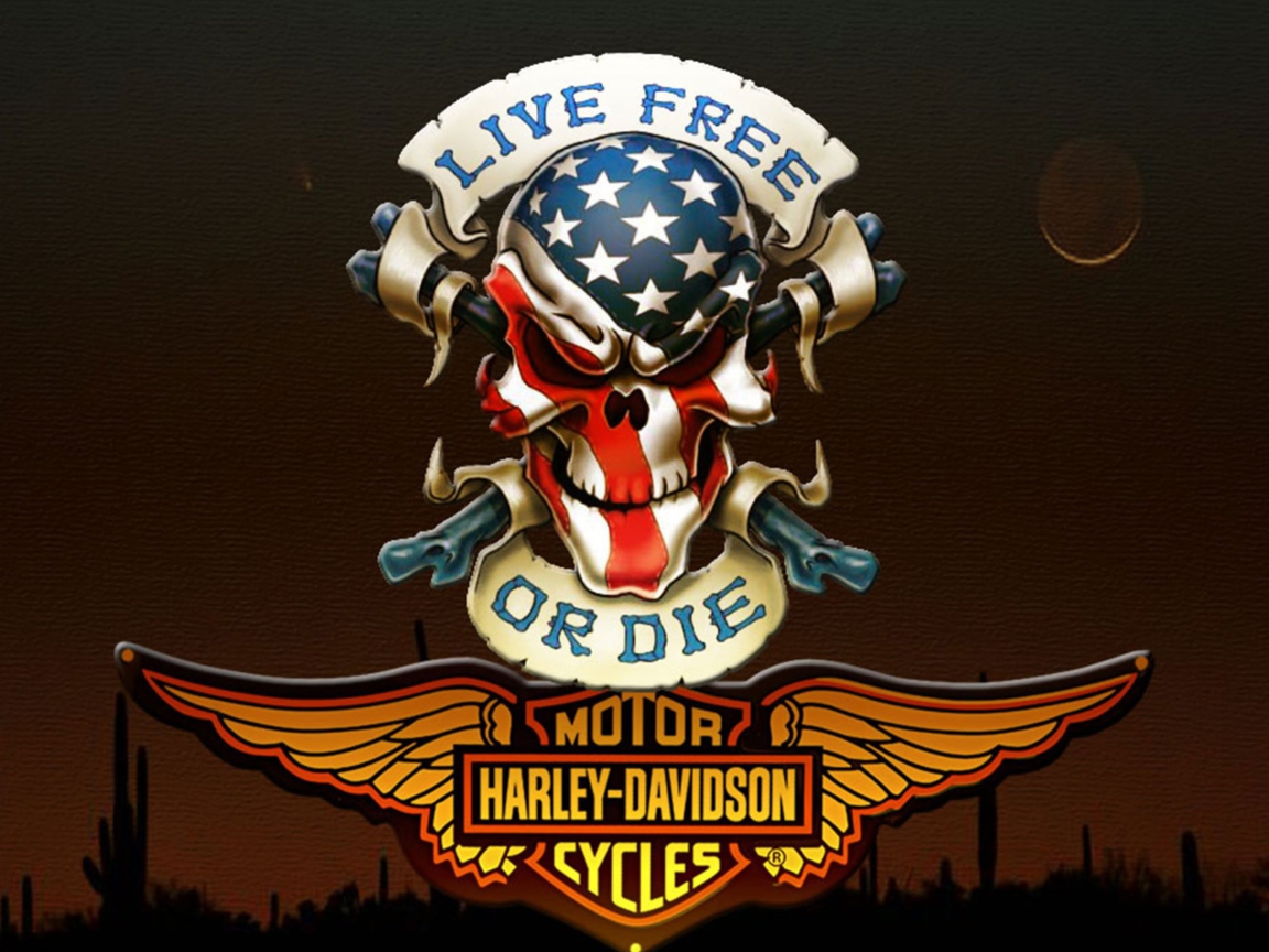 Screenshot №1 pro téma Harley Davidson 1152x864