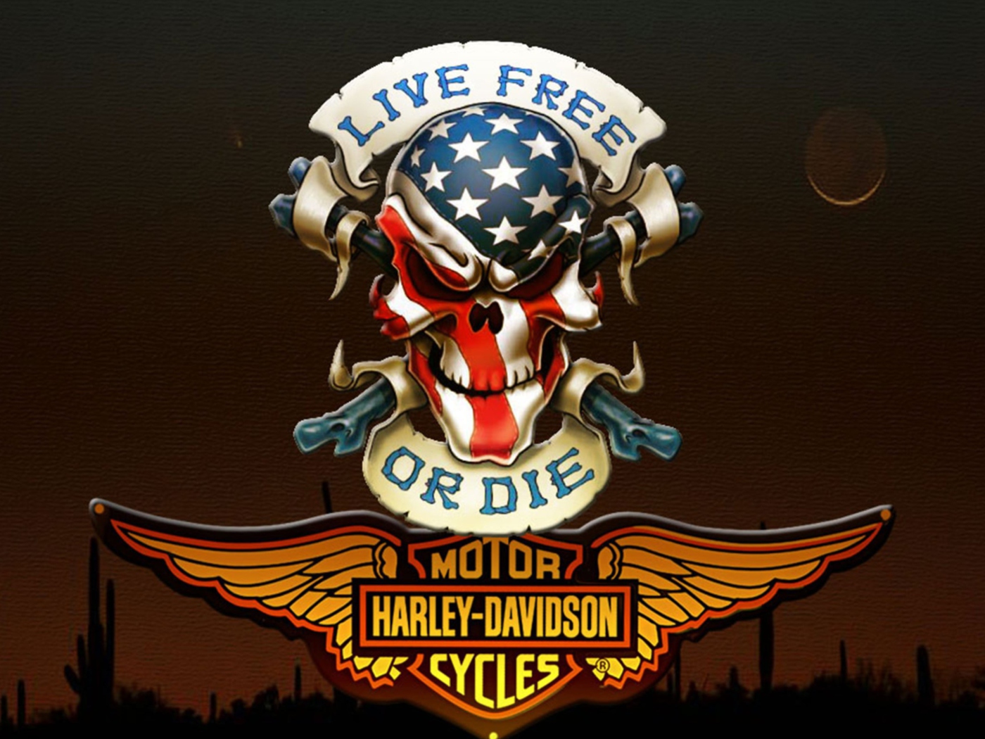 Harley Davidson wallpaper 1400x1050