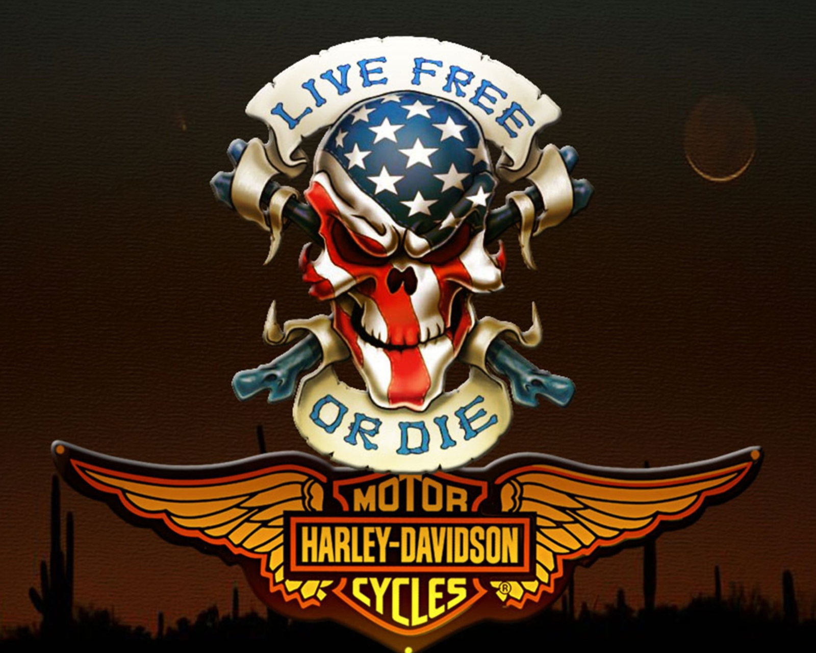 Fondo de pantalla Harley Davidson 1600x1280