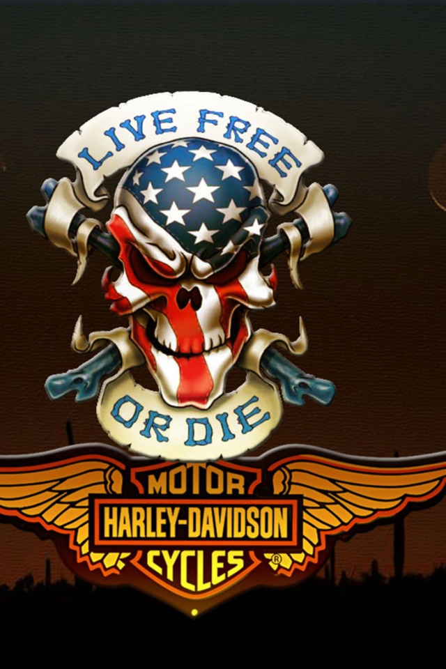 Обои Harley Davidson 640x960