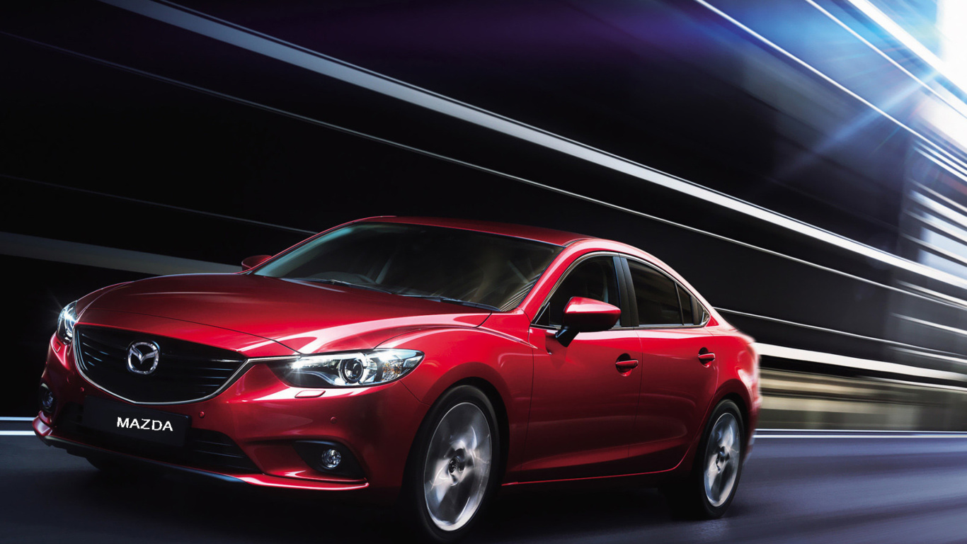 Fondo de pantalla Mazda 6 2014 1366x768