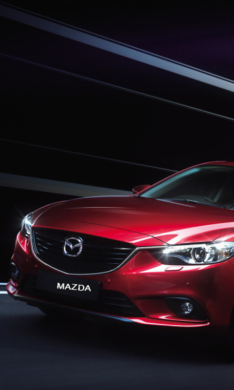 Sfondi Mazda 6 2014 480x800