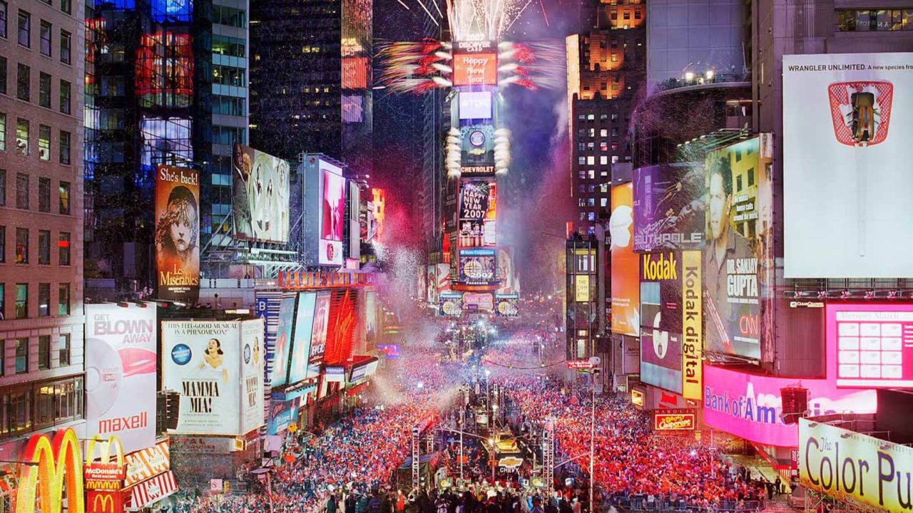 New Year Eve On Times Square screenshot #1 1280x720