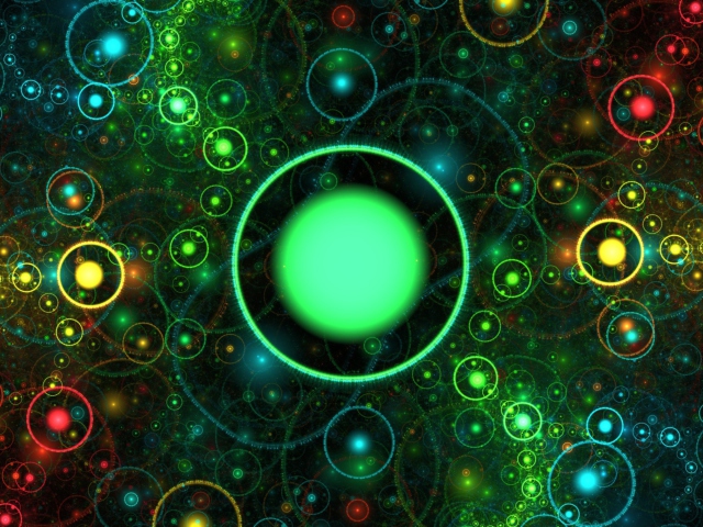 Screenshot №1 pro téma Circles Pattern Abstract 640x480