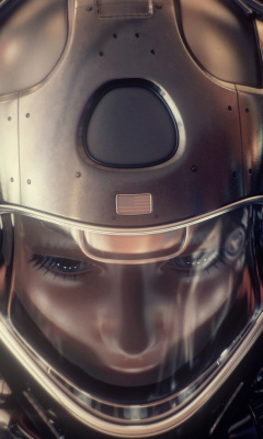 Fondo de pantalla Astronaut in Space Suit 240x400