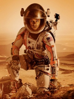 Screenshot №1 pro téma The Martian 240x320