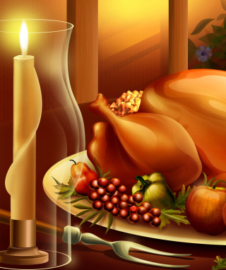 Обои Thanksgiving Feast на телефон iPhone 4