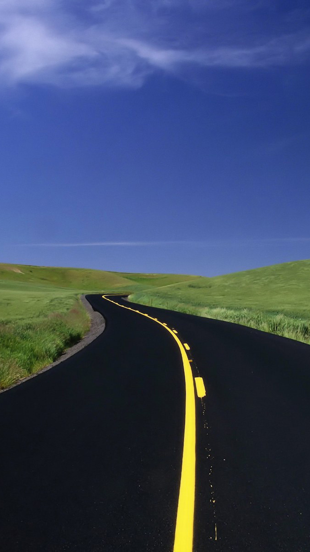 Screenshot №1 pro téma Road Landscape and Heaven 1080x1920