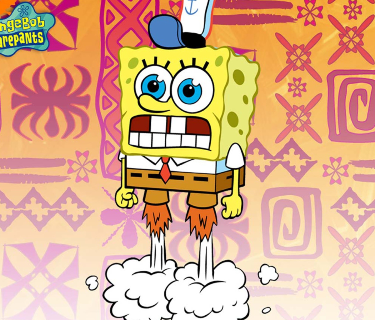 Screenshot №1 pro téma Spongebob Flying 1200x1024