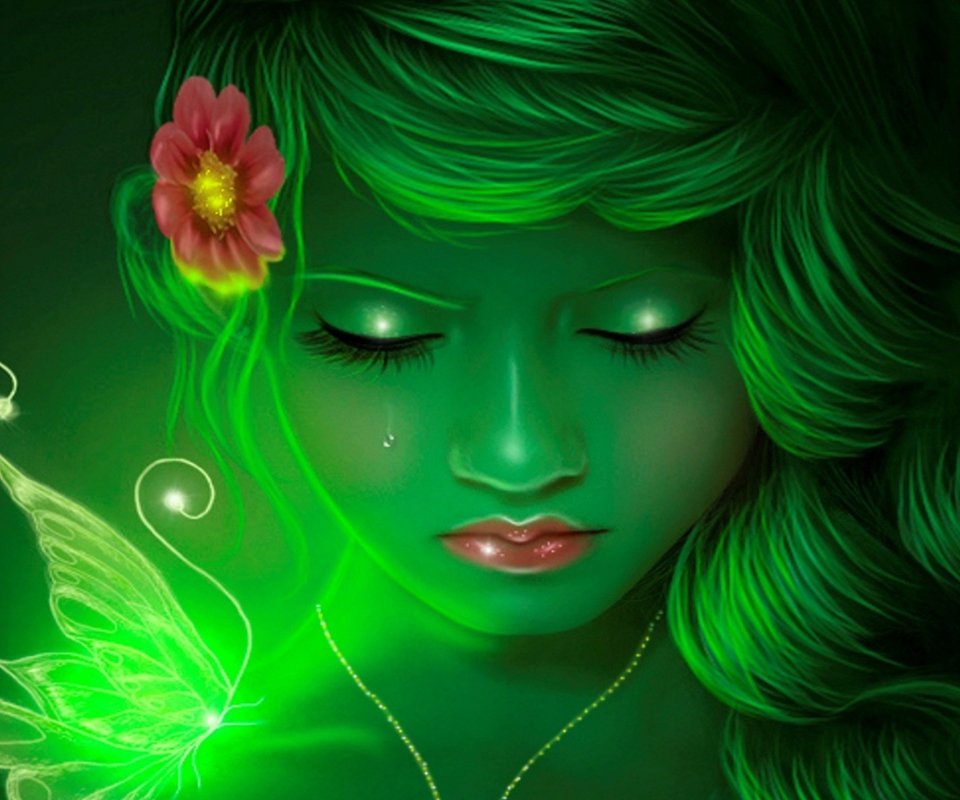 Fondo de pantalla Fairy Tears 960x800