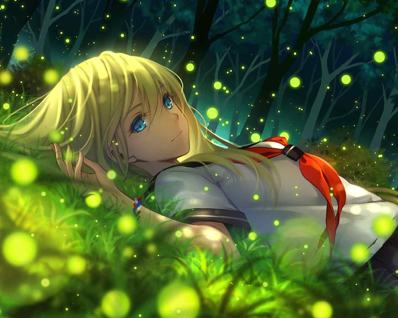 Screenshot №1 pro téma Everlasting Summer Anime 1280x1024