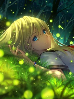 Screenshot №1 pro téma Everlasting Summer Anime 240x320