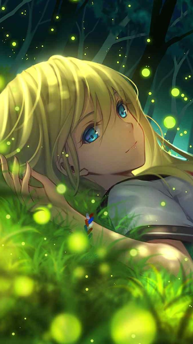 Everlasting Summer Anime wallpaper 640x1136