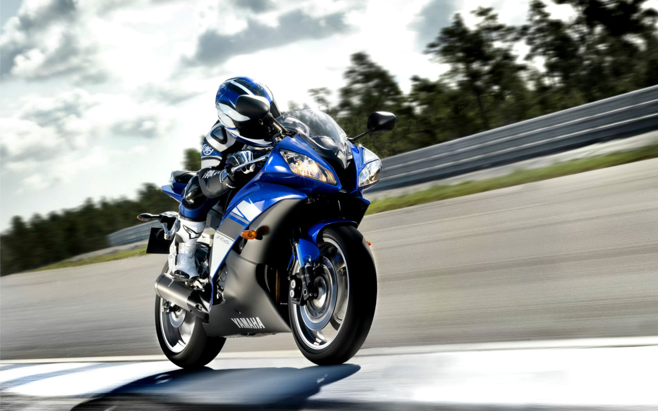 Screenshot №1 pro téma Yamaha R6 Superbike 1280x800