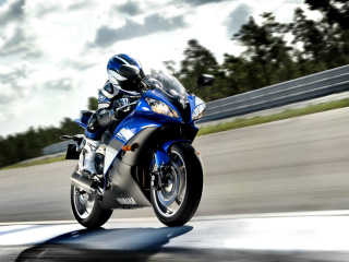 Fondo de pantalla Yamaha R6 Superbike 320x240