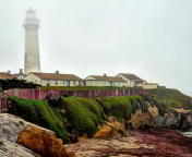Sfondi Lighthouse in Spain 176x144