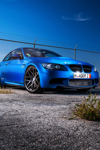 Das BMW M3 E92 Touring Gtr Wallpaper 320x480